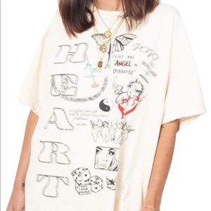 Boys lie word vomit tee, new with tags